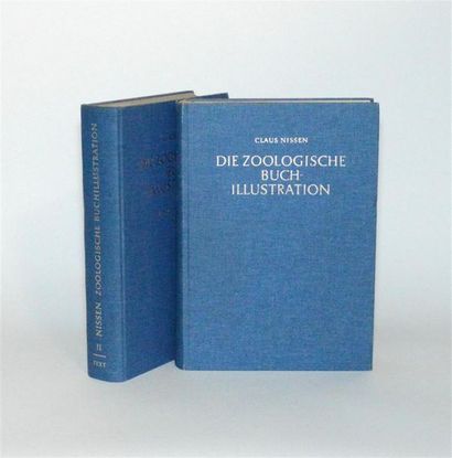 null Bibliographie NISSEN (Claus) Die zoologische Buchillustration. Ihre Bibliographie...