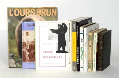null OURS LOT : - CUZACQ (René) : L'Ours des Pyrénées. Pau, Marrimpouey, 1961. In-8...