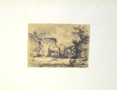 null LANGLUMÉ (Pierre) [Album photographique du Château de Pau](vers 1855). in-8...