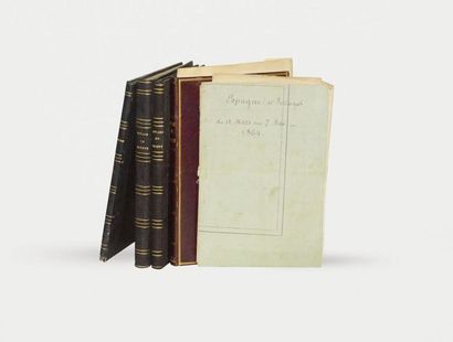 null Manuscrits LUPPÉ (Louis de) Voyages manuscrits : lettres de voyages adressées...