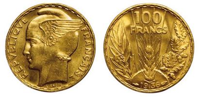 null 3e République. 100 Francs Bazor 1936. 
Gad.1148. Rare. TTB+