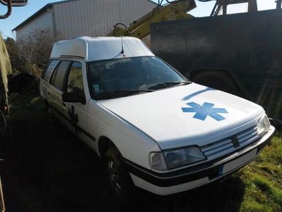 null PEUGEOT - 405 diesel - 1994 - Break Ambulance Mission blanc

 CGFr. 