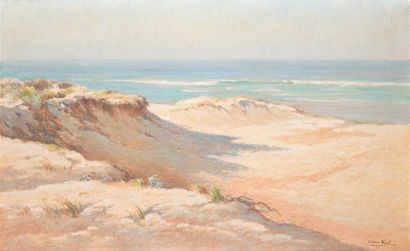 Marius GUEIT (1877-1956)
« Les dunes, matinée...
