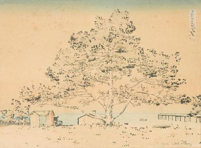 null Jean-Paul Alaux (1876-1955)
« Visions japonaises du Bassin d'Arcachon »
Ensemble...