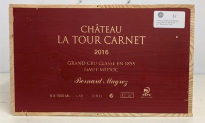 null 2016 - Ch. La Tour Carnet 
Gd Cru Classé - Ht-Médoc 6 Magnum