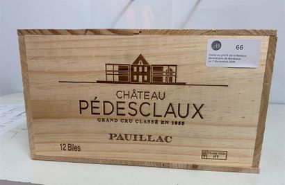 null 2015 - Ch. Pedesclaux 
Gd Cru Classé Pauillac 12 B/lle