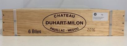 null 2016 - Ch. Duhart-Milon 
Gd Ceu Classé Pauillac 6 B/lles