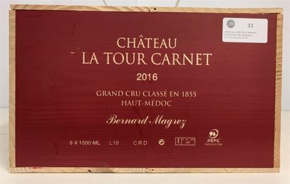 null 2016- Ch. La Tour Carnet 
 Gd Cru Classé - Ht-Médoc 6 Magnums