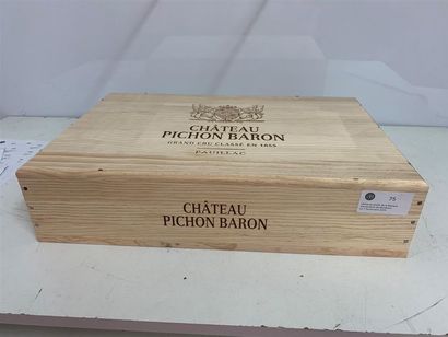 null 2016 - Ch. Pichon-Long-Baron 
Gd Cru Classé Pauillac 6 B/lles