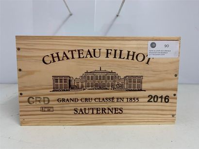 null 2016 - Ch. Filhot 
Gd Cru Classé Sauternes 6 B/lles