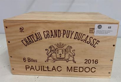null 2016 - Ch. Grand Puy Ducasse 
 Gd Cru Classé Pauillac 6 B/lles