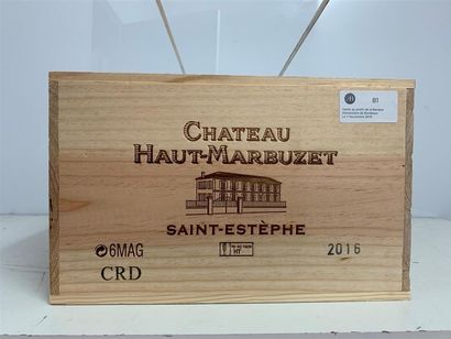 null 2016 - Ch. Haut-Marbuzet 
Saint-Estéphe 6 Magnums