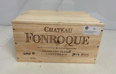 null 2016 - Ch. Fonroque 
Gd Cru Classé St-Emilion 6 B/lles