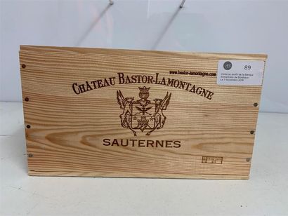 null 2016 - Ch. Bastor Lamontagne 
Sauternes 6 B/lles