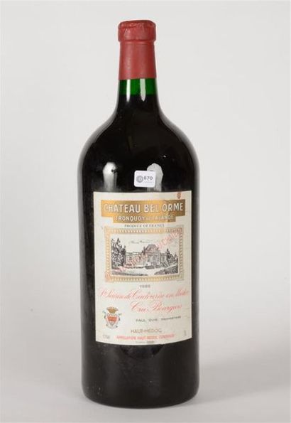 null 670
1988 - Château Bel Orme Tronquoy de Lalande
Haut-Médoc - 1 Jéroboam