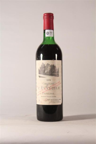 null 721
1974 - Château L'Evangile
Pomerol - 1 blle