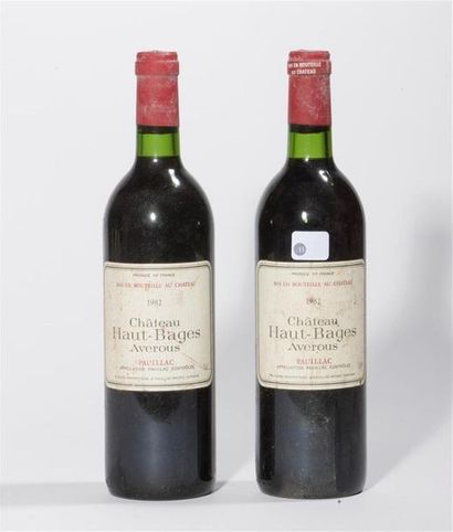 null 723
1982 - Château Haut-Bages Averous
Pauillac - 2 blles