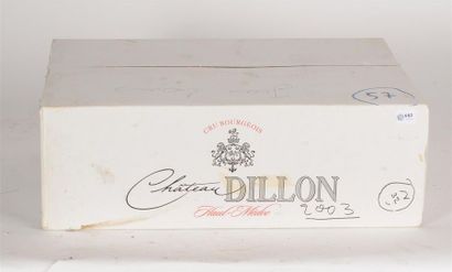 null 682
2003 - Château Dillon
Haut-Médoc - 12 blles