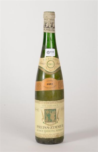 null 658
1983 - Preiss Zimmer
Riesling - 1 blle