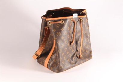 null Louis Vuitton, sac Noé en toile monogram et cuir, petit modèle, hauteur 25 cm....