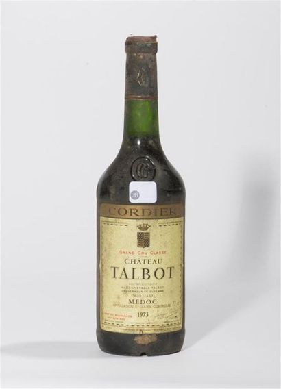 null 576
1973 - Château Talbot
Saint-Julien - 1 blle
1978 - Château Gazin
Pomerol...