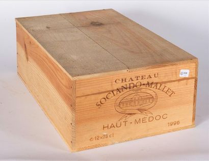 null 428
1996 - Château Sociando-Mallet
Haut-Médoc - 12 blles - Bon niveau