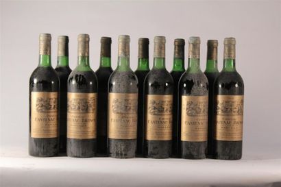 null 338
1975 - Château Cantenac Brown
Margaux - 11 blles dont 11 justes