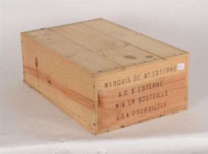 null 224
1978 - Marquis de Saint-Estèphe
Saint-Estèphe - 12 blles dont
12 très légèrement...