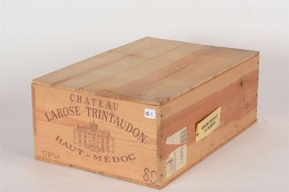 null 9
1989 - Château Larose-Trintaudon
Haut-Médoc - 12 blles - Bon niveau