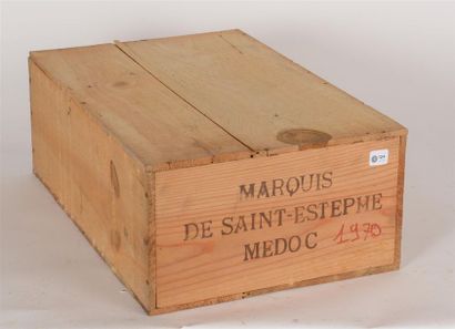 null 124
1970 - Marquis de Saint-Estèphe
Saint-Estèphe - 12 blles dont 12 justes