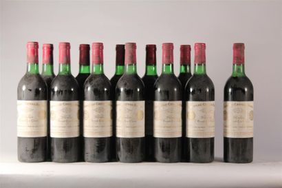 null 337
1976 - Château Cheval Blanc
Saint-Emilion - 12 blles - Bon niveau
