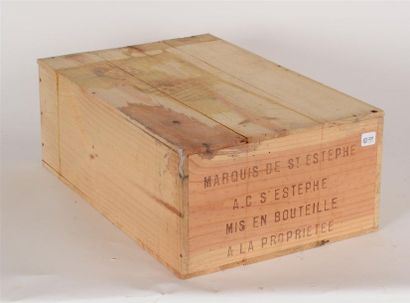 null 221
1978 - Marquis de Saint-Estèphe
Saint-Estèphe - 12 blles dont
12 très légèrement...