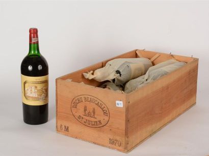 null 74
1970 - Château Ducru-Beaucaillou
Saint-Julien - 6 Magnums - Bon niveau