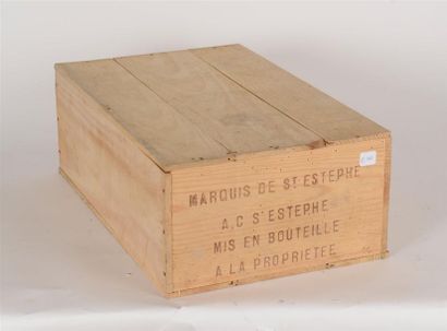 null 218
1978 - Marquis de Saint-Estèphe
Saint-Estèphe - 12 blles dont
12 très légèrement...