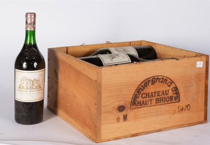 null 27
1970 - Château Haut-Brion
Graves Rouge - 6 Magnums - Bon niveau