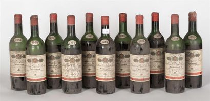 null 150
1955 - Château Croizet-Bages
Pauillac - 11 blles dont 11 basses