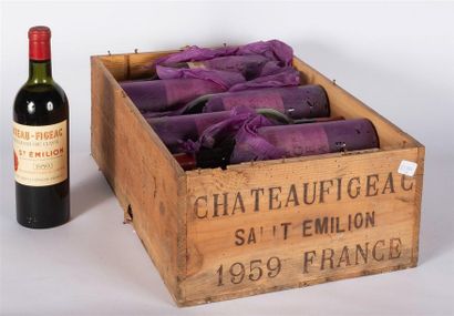 null 212
1959 - Château Figeac
Saint-Emilion - 12 blles dont 6 justes + 6 basses