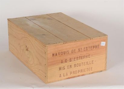 null 222
1978 - Marquis de Saint-Estèphe
Saint-Estèphe - 12 blles dont
12 très légèrement...