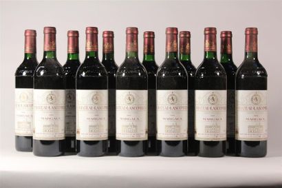 null 116
1985 - Château Lascombes
Margaux - 12 blles - Bon niveau