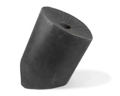 null Léo DELARUE (born in 1956)
Untitled Zinc
cylinder. Height: 89 cm
