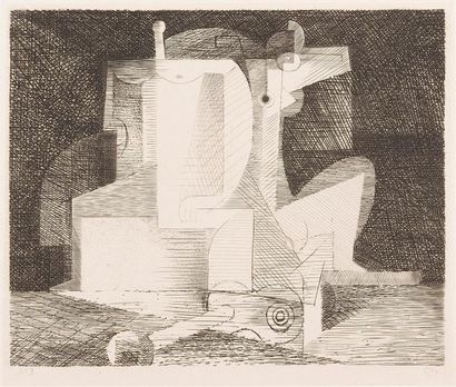 null Louis MARCOUSSIS (1878-1941) 
"Planches de Salut" 
10 etchings with etching...