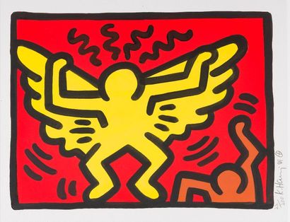null Keith HARING (1958-1990)
Pop Shop IV, 198947
Colour silkscreen. Ed. 22/200
Signed,...