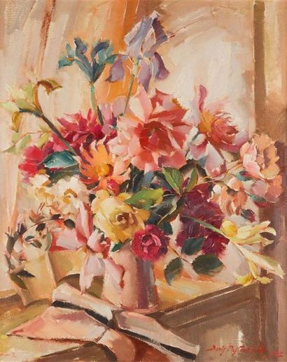 null BORIS PASTOUKHOFF (1894-1974)
Bouquet
Huile sur toile, signée en bas à droite,...