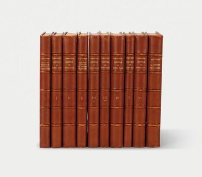 null Chasse
OBERTHUR (Joseph)
Réunion de 10 volumes de publications de l'auteur :...