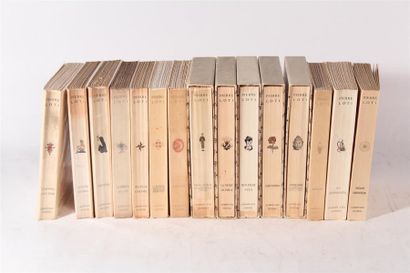 null LOTI (Pierre)
Réunion de 15 volumes brochés chez Calmann Lévy. Illustrations...