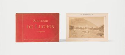 null Album
LUCHON
Souvenir de Luchon. Luchon, Lafont, sd. (c. 1875).
Grand in-8 oblong,...