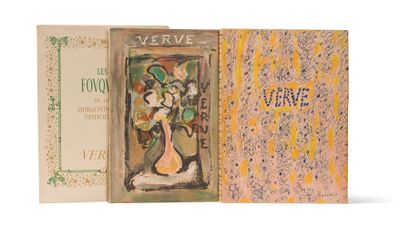 null Revue d'art
VERVE - [MATISSE (Henri) - BONNARD (Pierre)]
Réunion de 3 volumes...