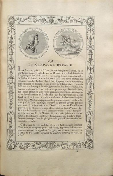 null Aux armes royales
NUMISMATIQUE - MÉDAILLES - LOUIS XIV - ACADÉMIE DES INSCRIPTIONS
Médailles...
