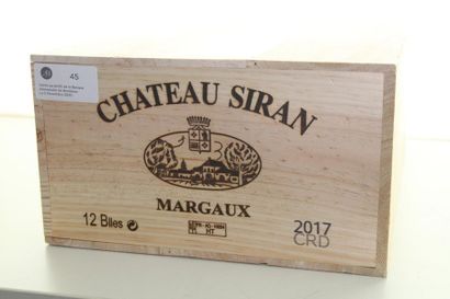 null 2017 - Ch. Siran - Margaux - 12 Blles