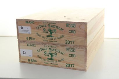 null 2017 - Ch. Latour Martillac - Pessac-Léognan Cru Classé Blanc - 12 Blles